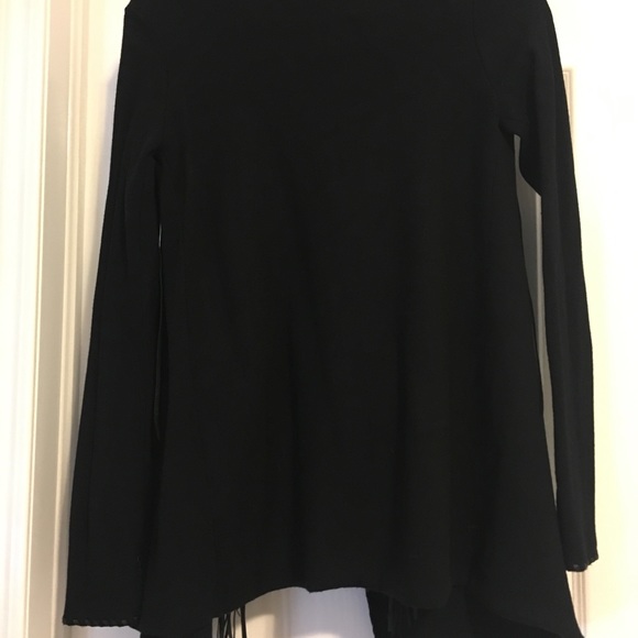 NEW (tag removed) Fringe Sweater/Jacket - Picture 4 of 4